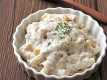 お弁当にもおススメ!子供が喜ぶツナコーンマカロニグラタン