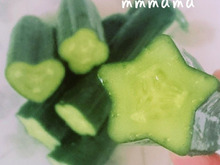 断面がとてもキュート❤子供にも大人気のきゅうりに