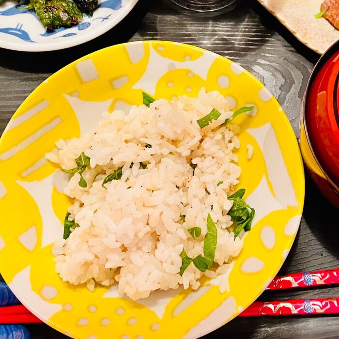 大葉ご飯