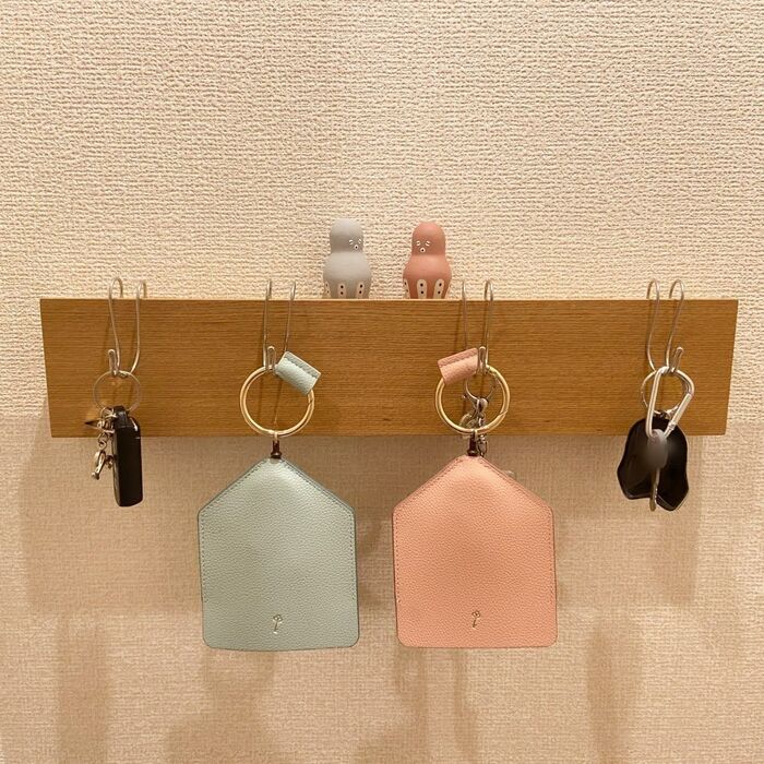 【無印】たった2つでキーフックが完成!