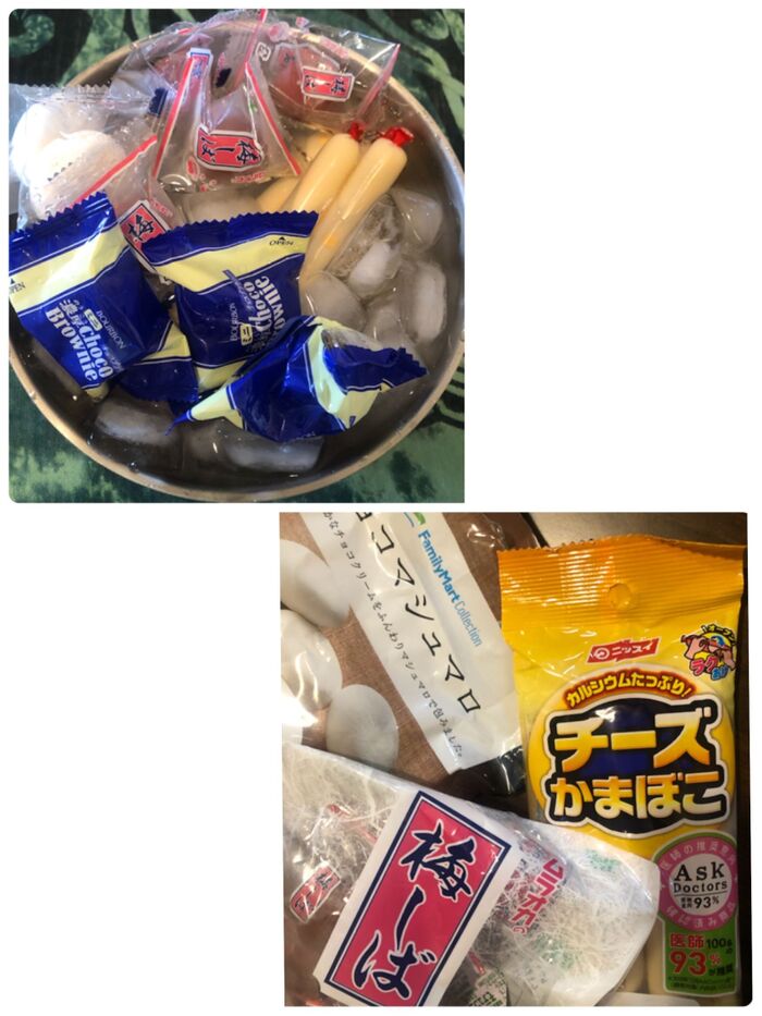 お菓子を試してみた結果