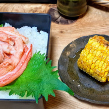 焼きとうもろこしスイーツ~キャラメリゼ風