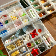 お気に入りの箸置きたち♪ダイソーの『セクションケース』が小物収納に便利!