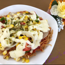 あ、これ美味しい♪ラーメンピザ