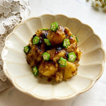 ハマるおいしさ!ジャガバタの海苔の佃煮和え