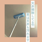 天井掃除してる?実は天井も汚れます
