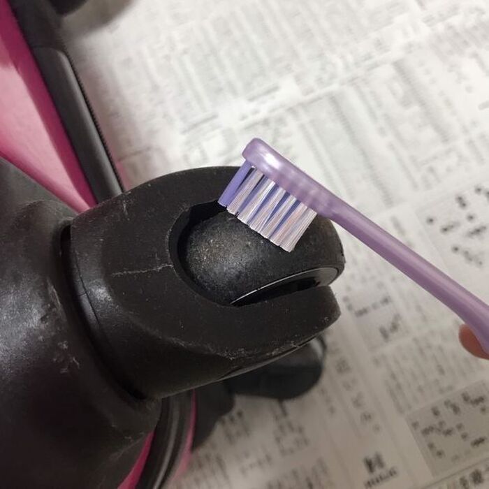 キャスターのお手入れ