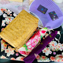 はぎれで箸入れの模様替え