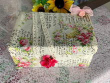 はぎれを貼ってカルトナージュ!今では珍しいマッチ箱の収集に使用しています。^o^