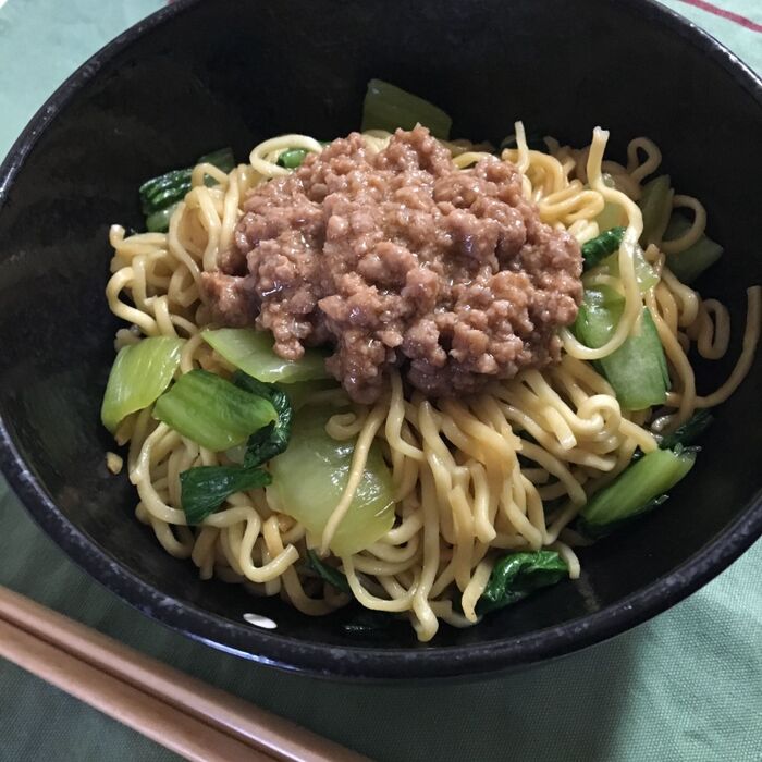 ☆豚挽肉のまぜそば☆