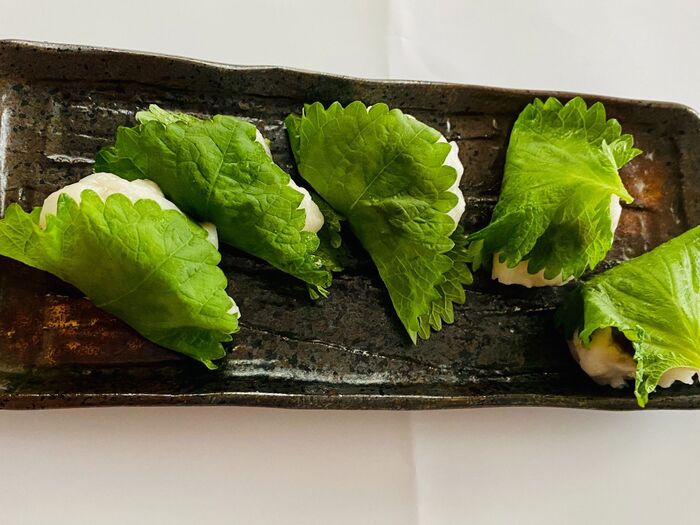 柏餅の次は大葉もち