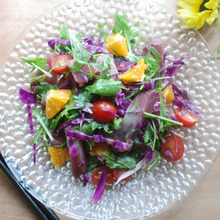 ♪かつおのサラダ☆オレンジドレッシング♪