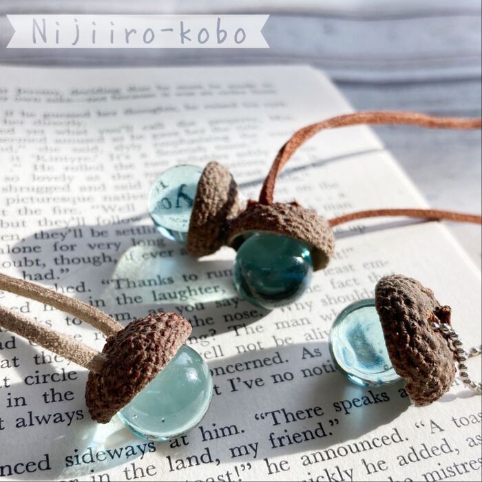 【親子工作】何コレかわいい!ビー玉ドングリ