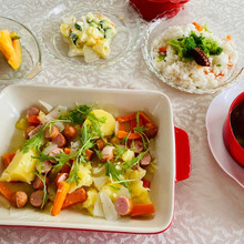 レンチンでジャーマンポテト