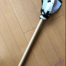 ミシンも針も要らない はたき作り♪