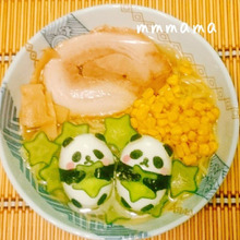 祝☆上野動物園☆かわいい❤ふたごのパンダラーメン