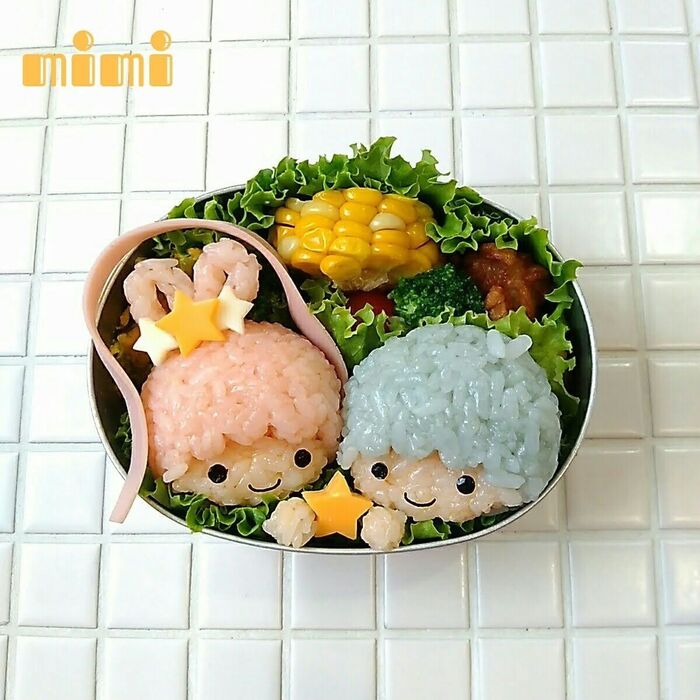 ⑦パーツを乗せます。