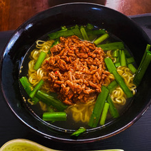 台湾で食べたかった!台湾風肉味噌ラーメン