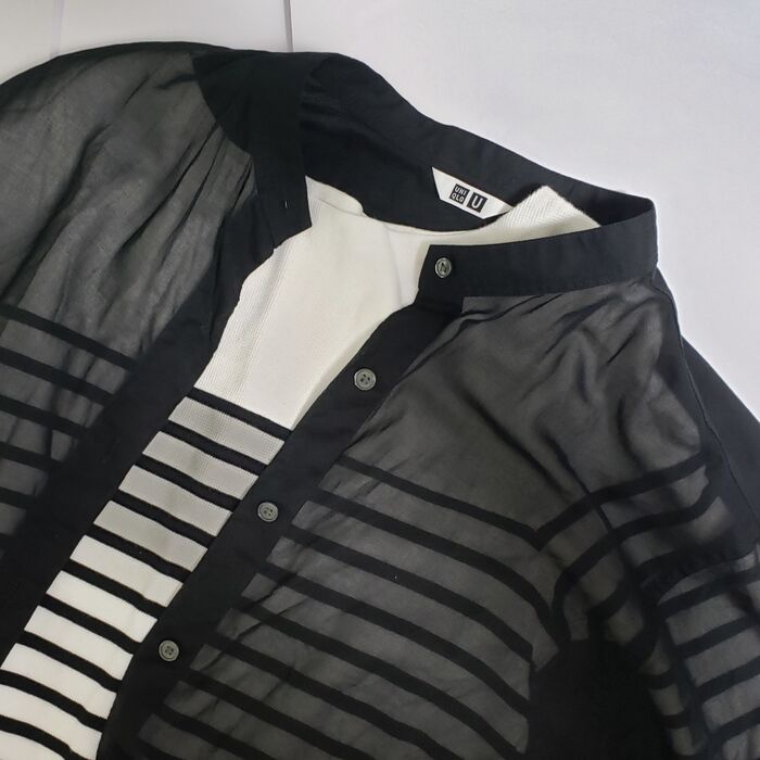 シア―シャツは夏の着やせアイテム!