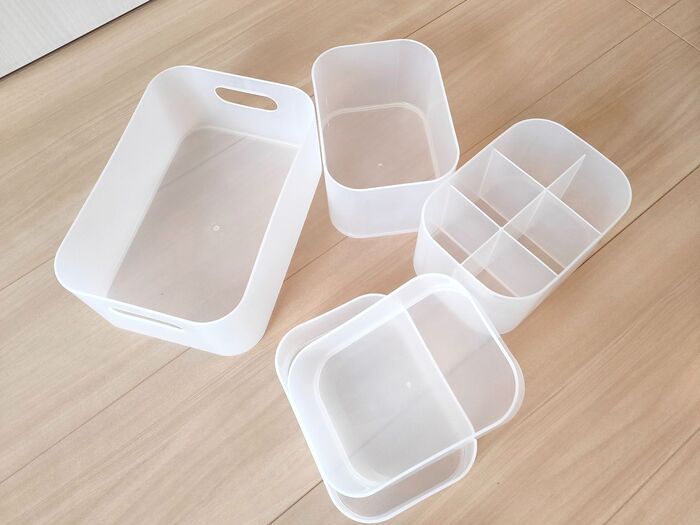 ダイソーの大人気商品 積み重ね収納ボックス!