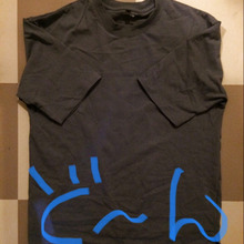 くすみカラービッグTシャツをゆったり且つスッキリ着たい!