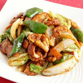 便利な野菜だし使用♪【七彩回鍋肉】