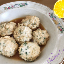 レンジで簡単⭐︎ふわふわ食感のつくね