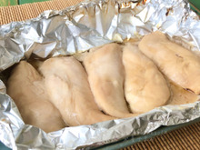 【食材1つ!漬けてトースターで焼くだけ】免疫力アップ↑みりん漬けささみのホイル焼き #簡単