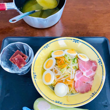 暑い日にはこれ!冷やし塩ラーメン最高(^O^☆♪