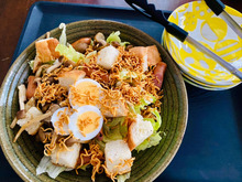 一押し!ドレッシング無しで!病み付きになるサラダ(^O^)レタスが美味しい!