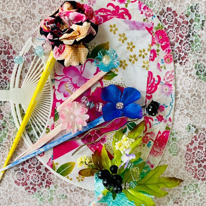 これは面白い!お箸で作るなんちゃって簪!