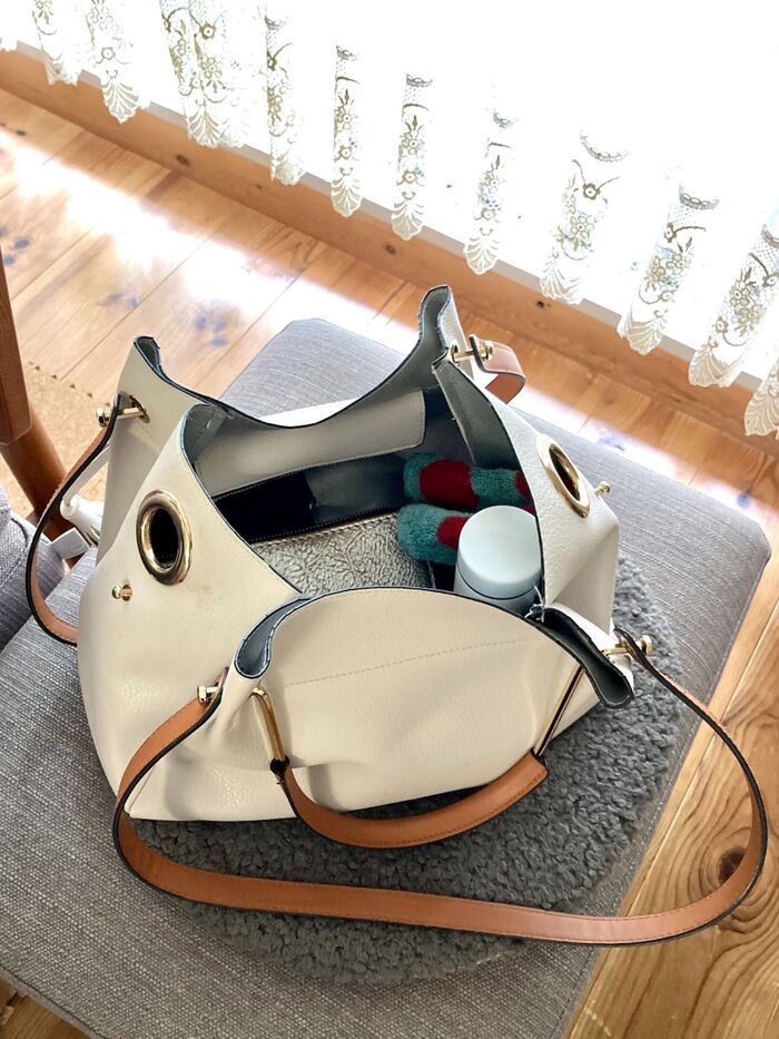 バッグの中にそっと入れられる♪