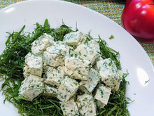 チーズじゃないよ、ほぼ大葉のお豆腐ヨ❢