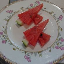 スイカの可愛い切り方 西瓜bar ??