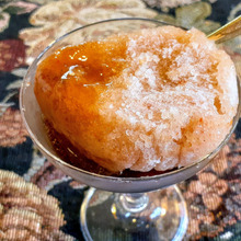 コラーゲンたっぷりヘルシーシャーベット!薬膳スイーツ!