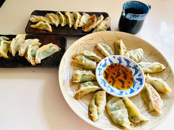 我が家は大葉祭り🎶大葉餃子
