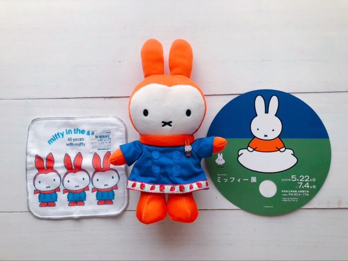 ミッフィー展65オリジナルグッズ♡ゆきのひのうさこちゃんをカスタマイズ♡
