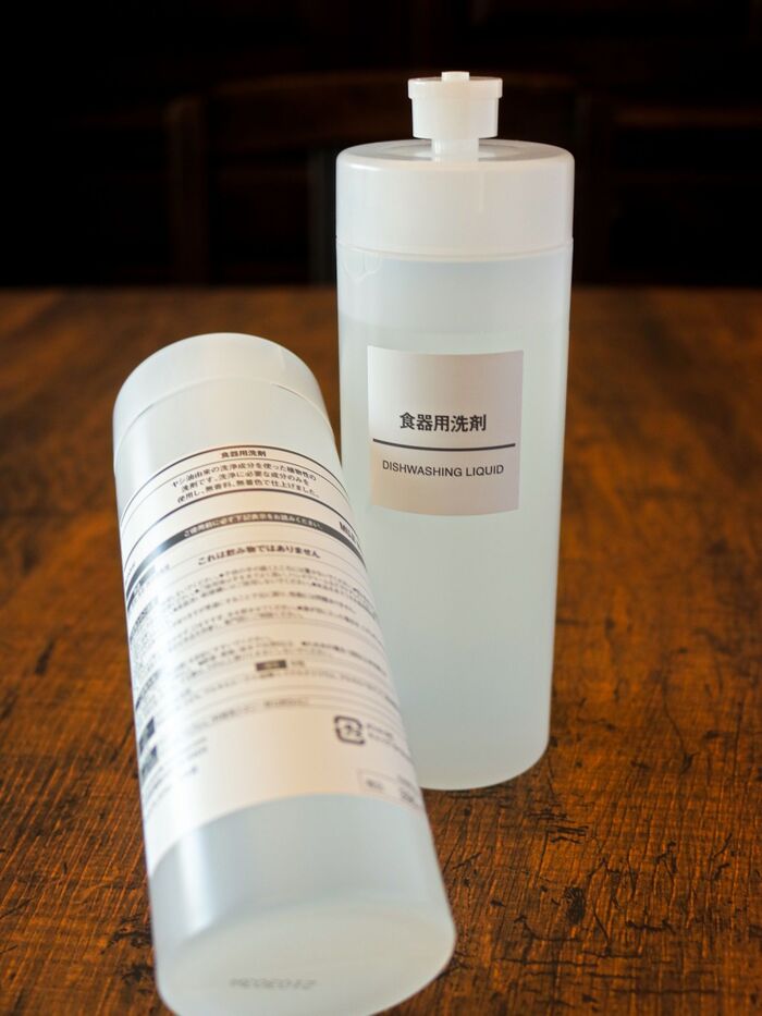 余分な物は必要無し!無印の食器用洗剤が凄いんです!