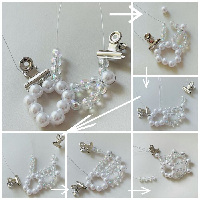 中央まで形成後は、折り返しの同様プロセスに♪