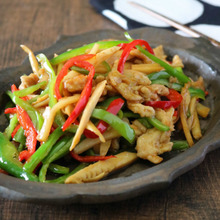 青椒肉絲。~基本の中華~