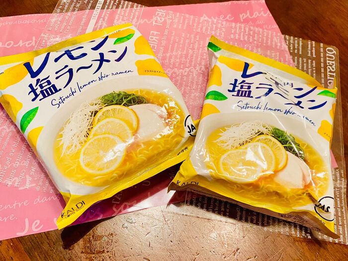 温かくても!冷たくても美味しいレモン香るラーメン