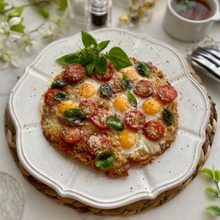 チキンラーメンでスープ付きピザランチ!