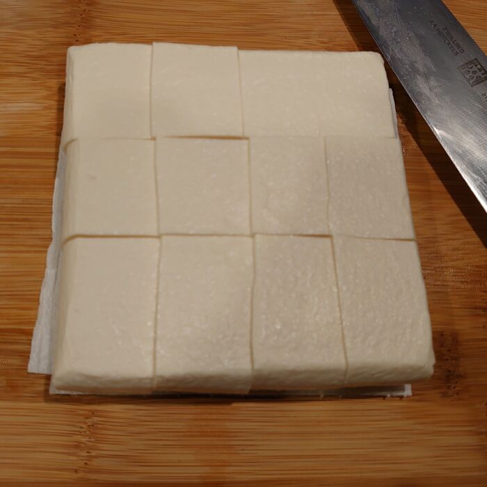 食べやすい大きさにカット