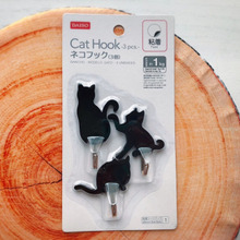 ダイソー♡軽いものをかけるのにオススメのネコフック♡