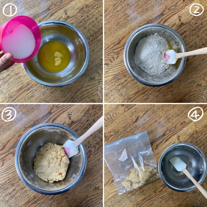 【まずはクッキー作り!】