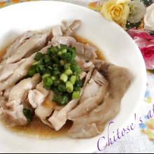 レンジで簡単⭐︎よだれ鶏