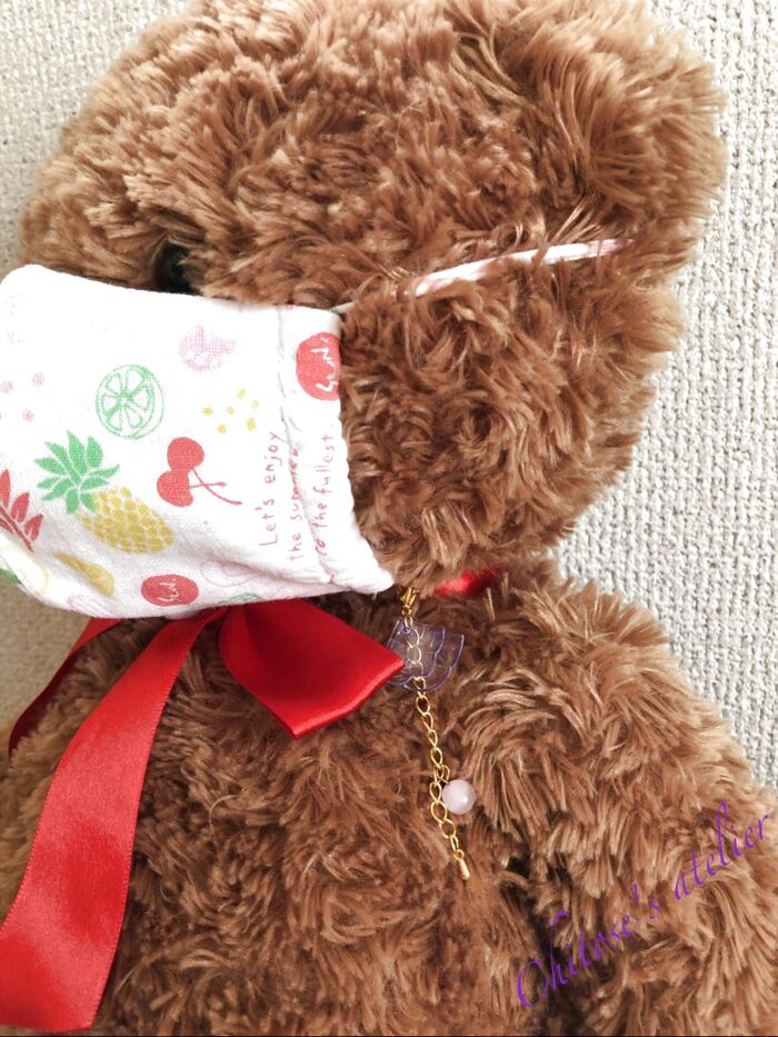 ペットボトルを使ったマスクチャーム⭐︎