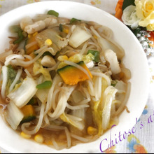 野菜たっぷりあんかけ焼きそば⭐︎