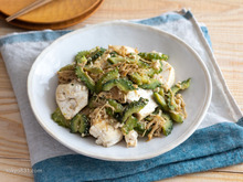 ベジゴーヤチャンプルー。肉なし、卵なしでもおいしいおかず!