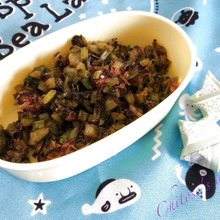 かぶの葉のふりかけ⭐︎